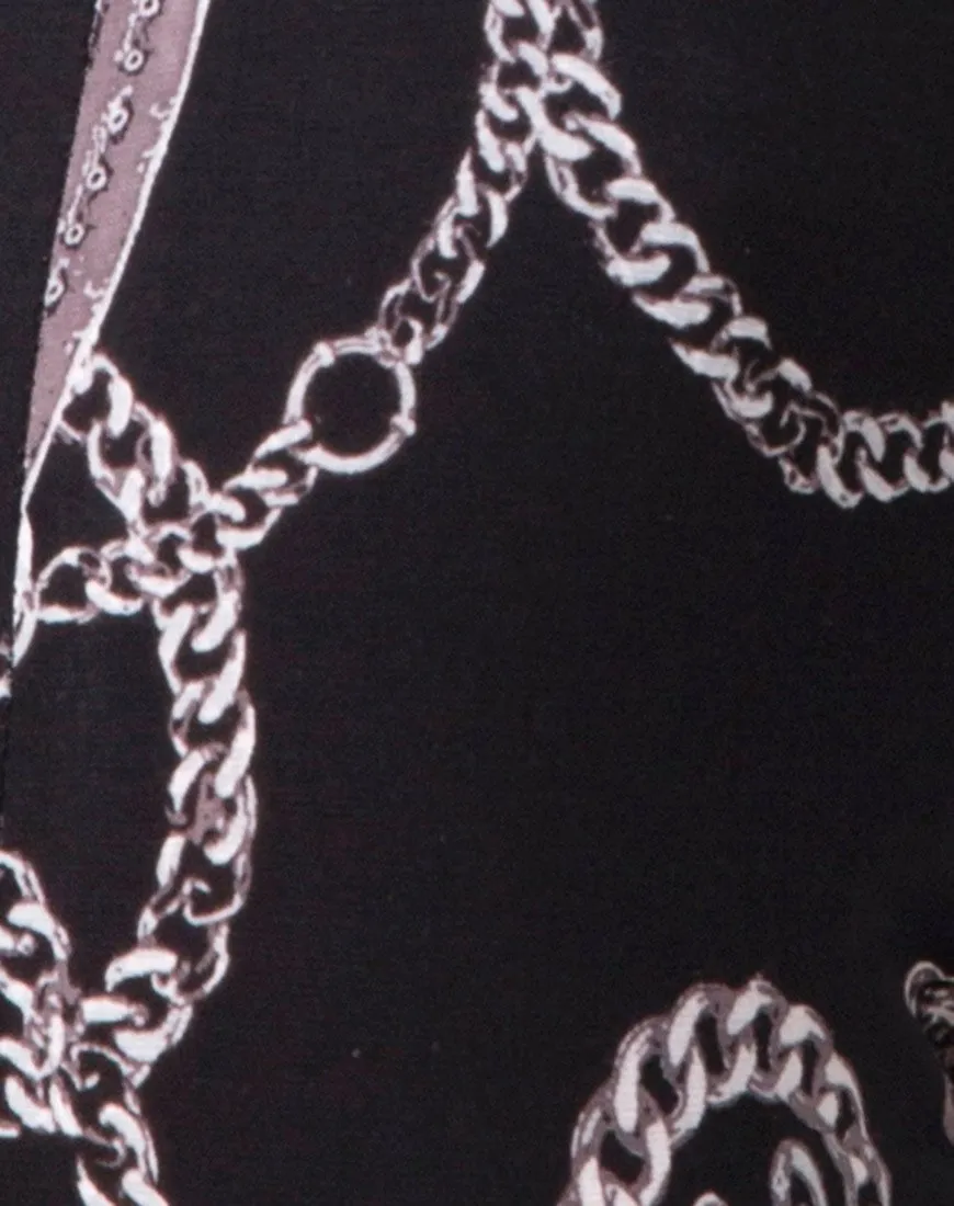 Acro Unitard in Chain
