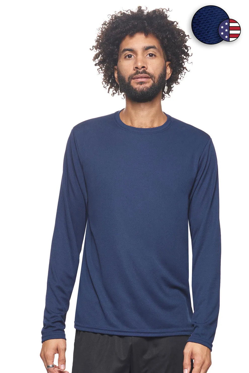 AJ901D Oxymesh™ Long Sleeve Tech Tee