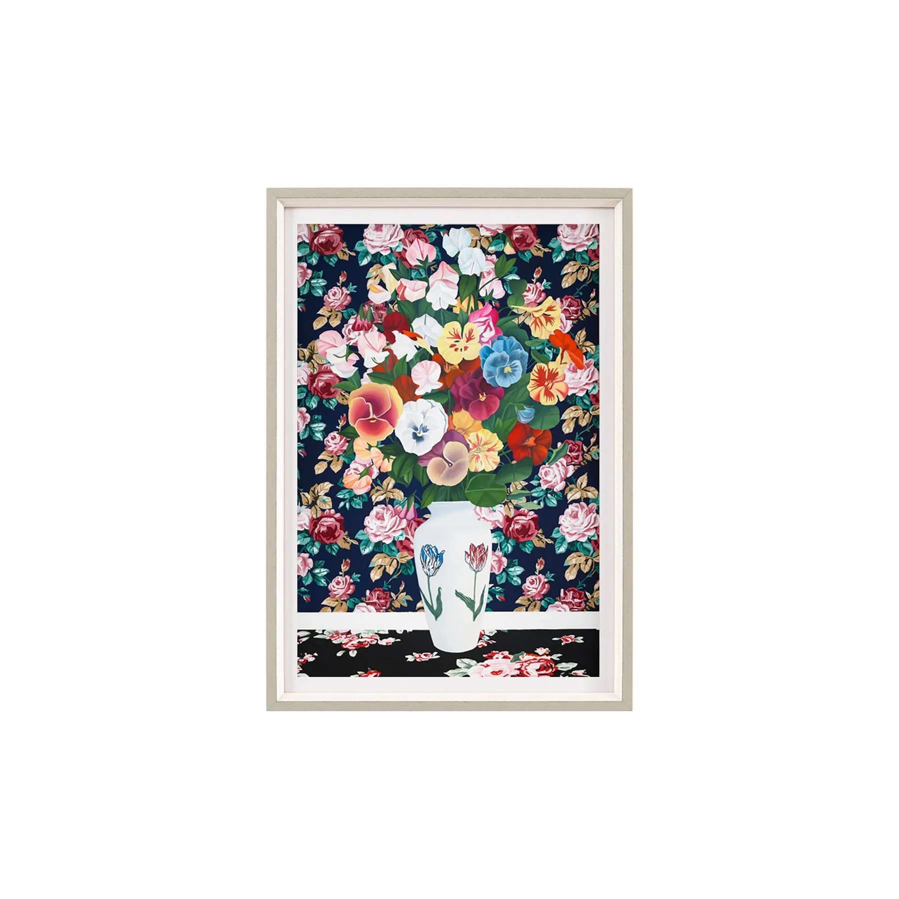 Alec Egan, Flowers on Flowers, 2021; Signed and Numbered Limited Edition Print
