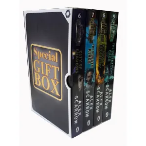 Alex scarrow time riders collection 4 books gift wrapped box set
