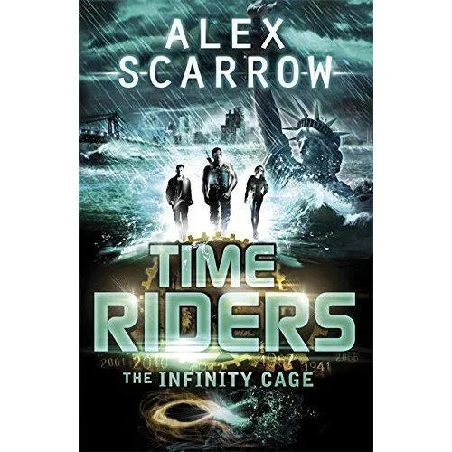 Alex scarrow time riders collection 4 books set