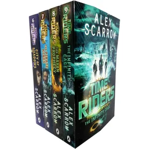 Alex scarrow time riders collection 4 books set