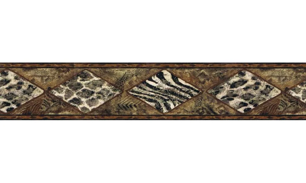 Animal Print B30017B Wallpaper Border