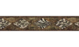 Animal Print B30017B Wallpaper Border