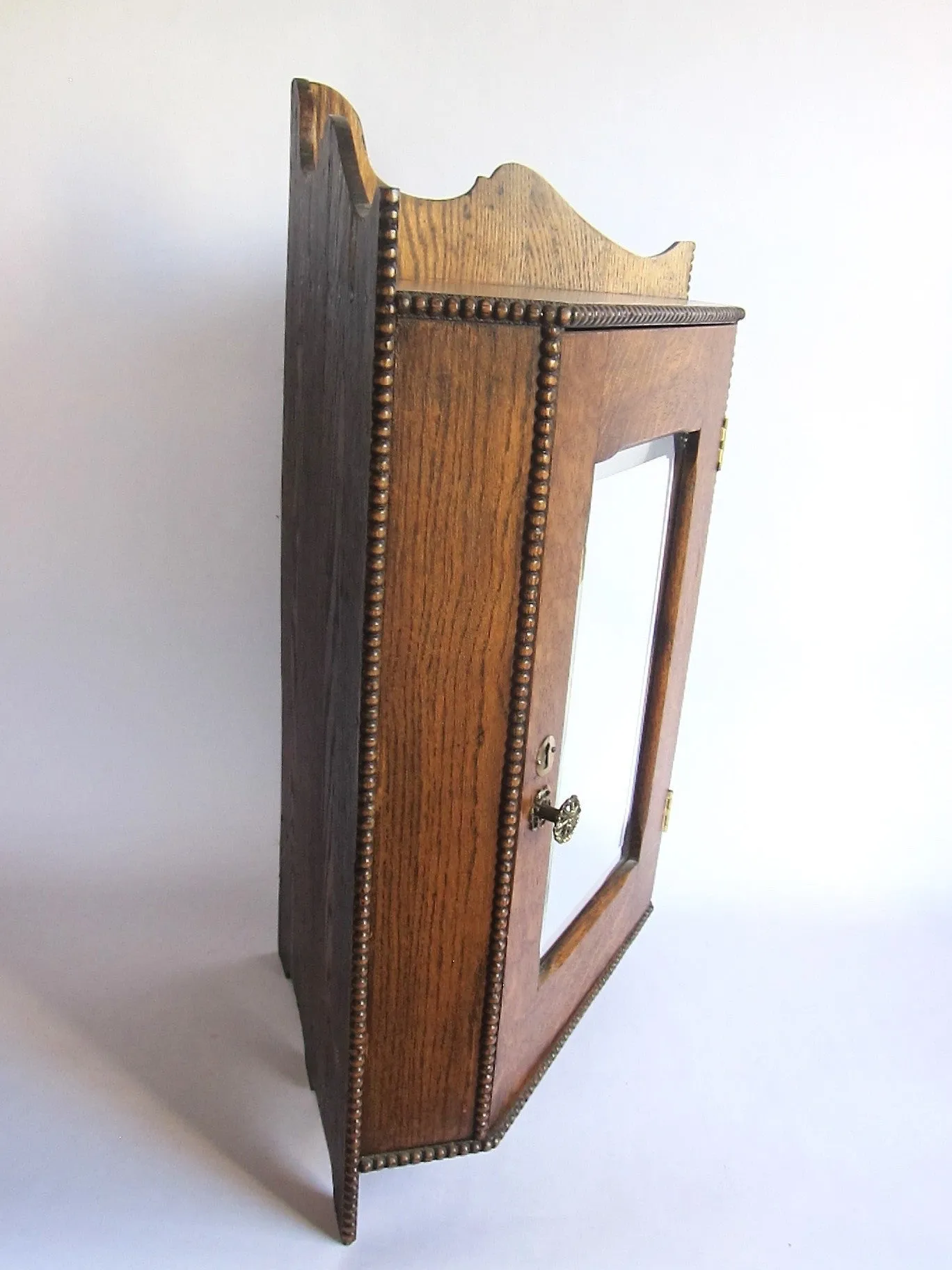 Antique Bathroom Wall Corner Cabinet