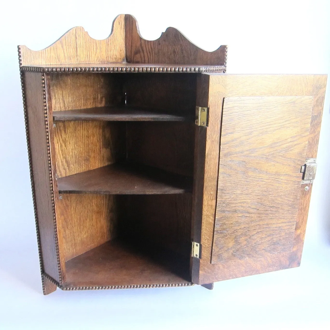 Antique Bathroom Wall Corner Cabinet
