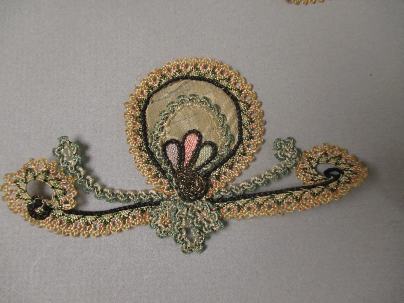 Antique Victorian Appliques set of 3