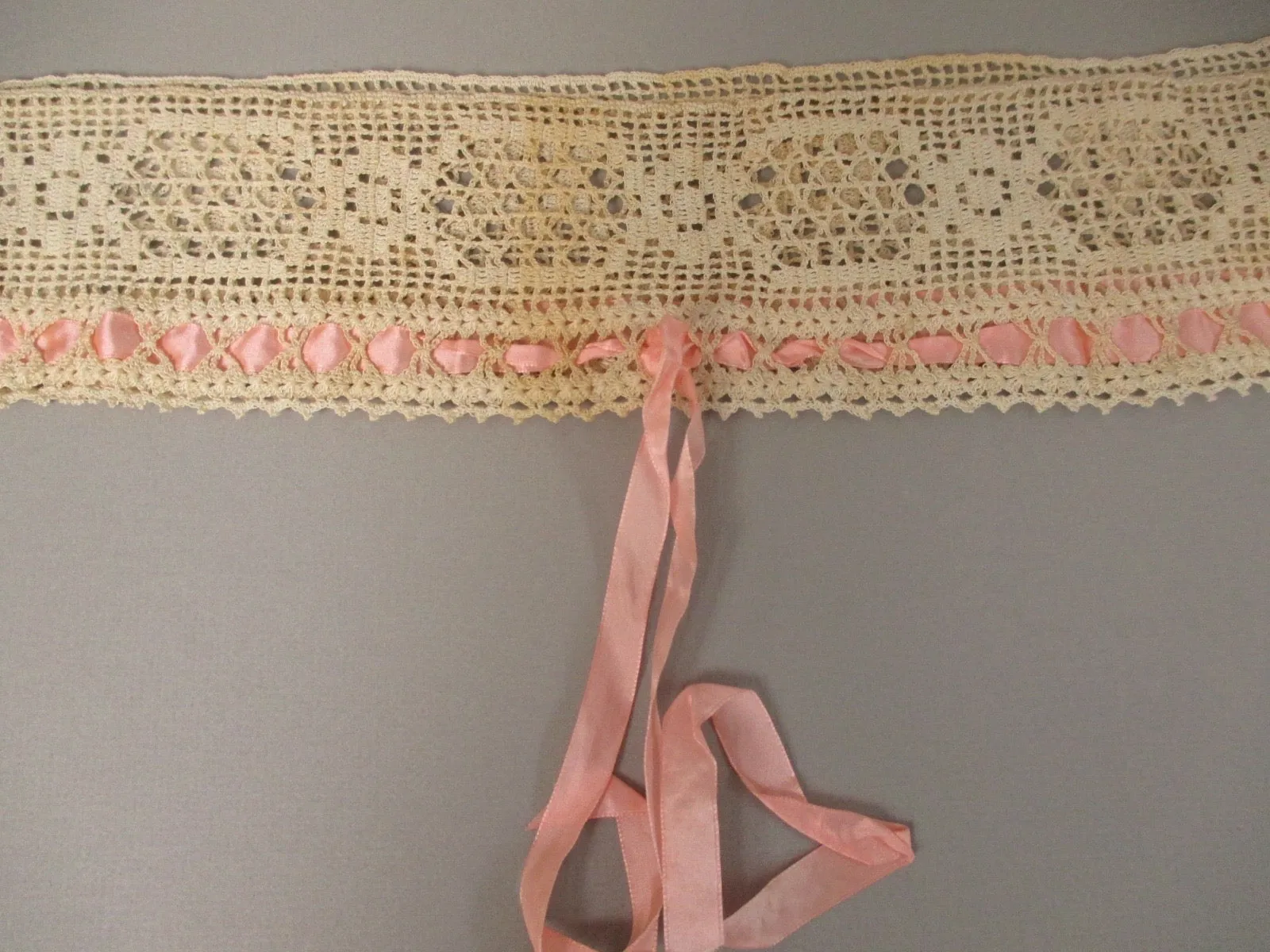 Antique Victorian Camisole Lace Yoke top
