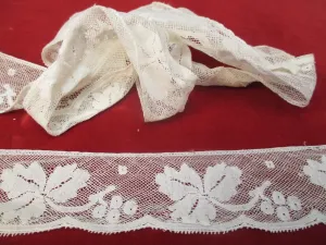 Antique Victorian cotton lace trim