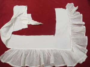 Antique Victorian lace edge remnant