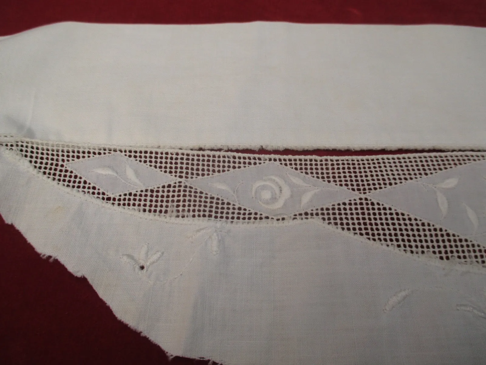 Antique Victorian Lace remnant