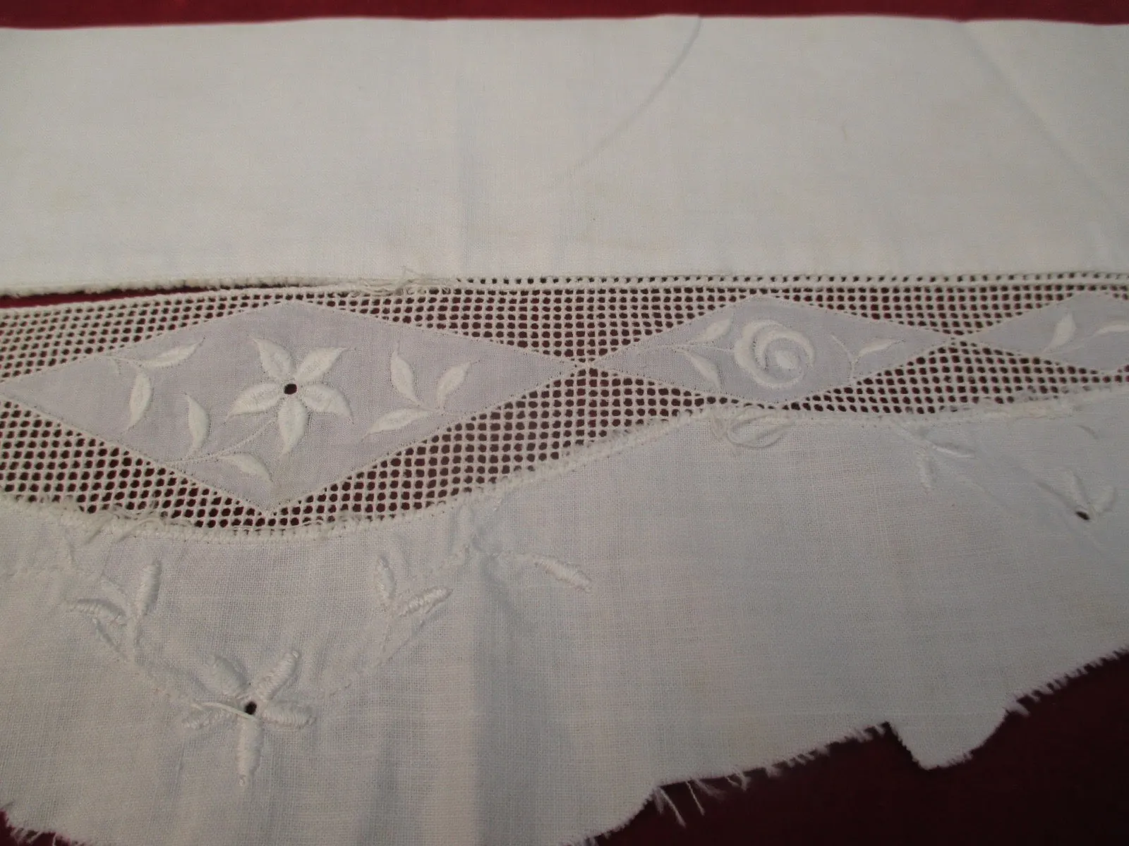Antique Victorian Lace remnant