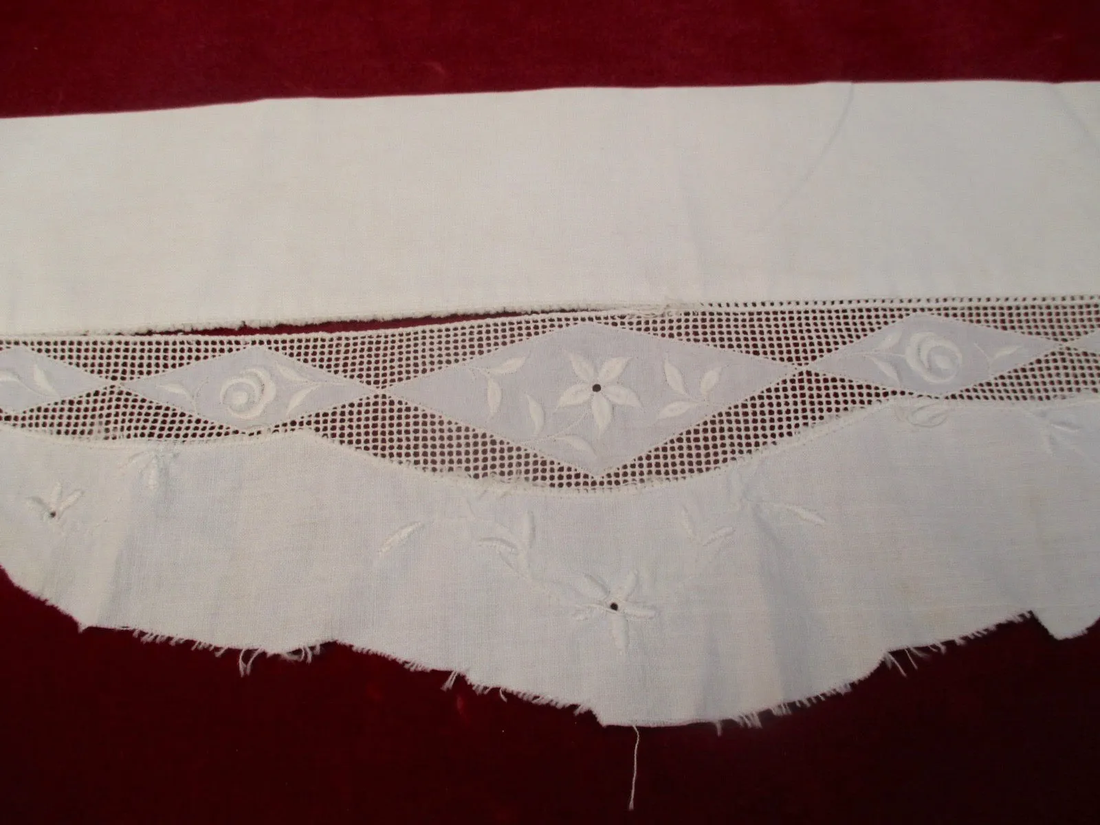 Antique Victorian Lace remnant