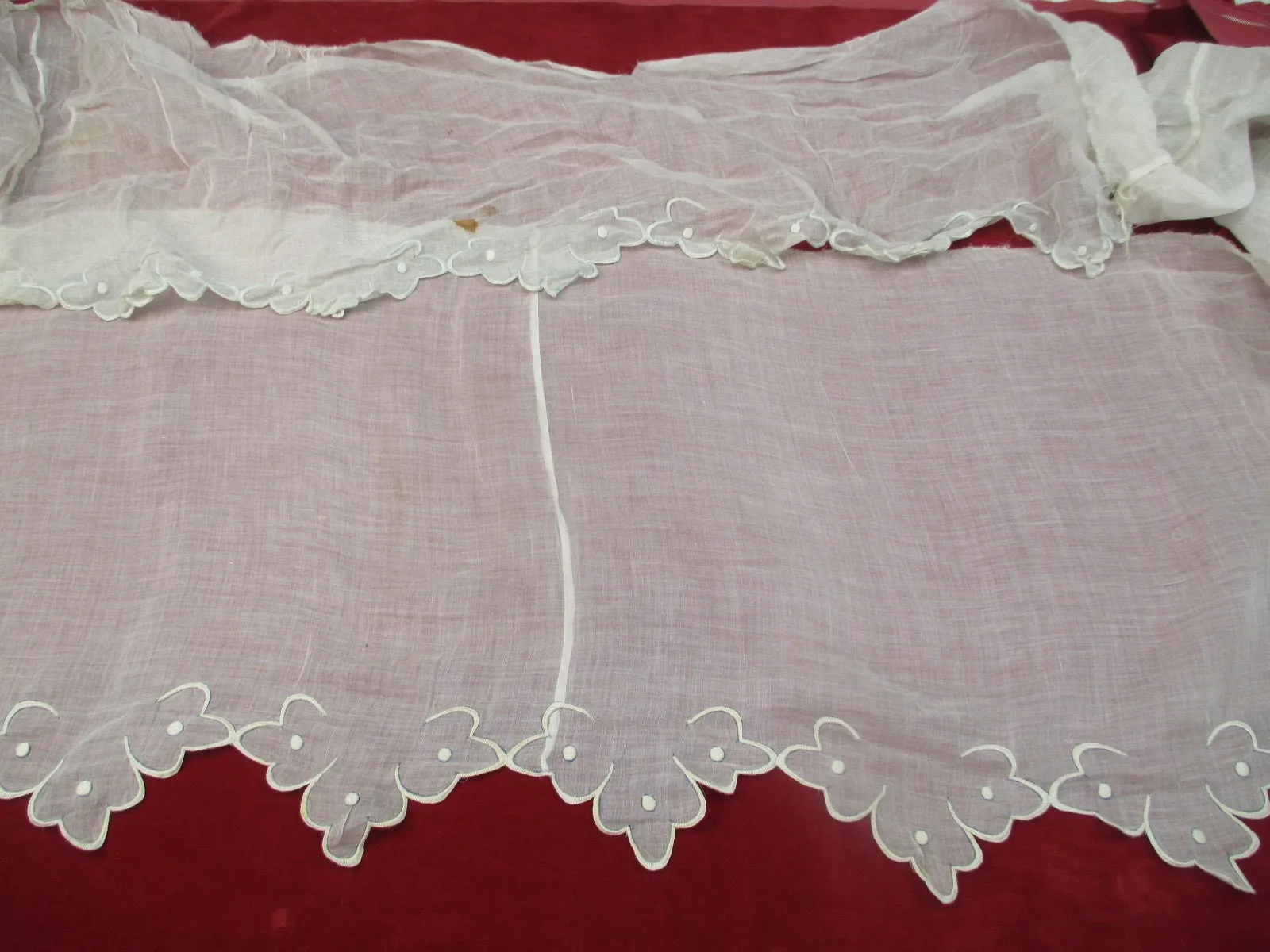Antique Victorian Petticoat flounce