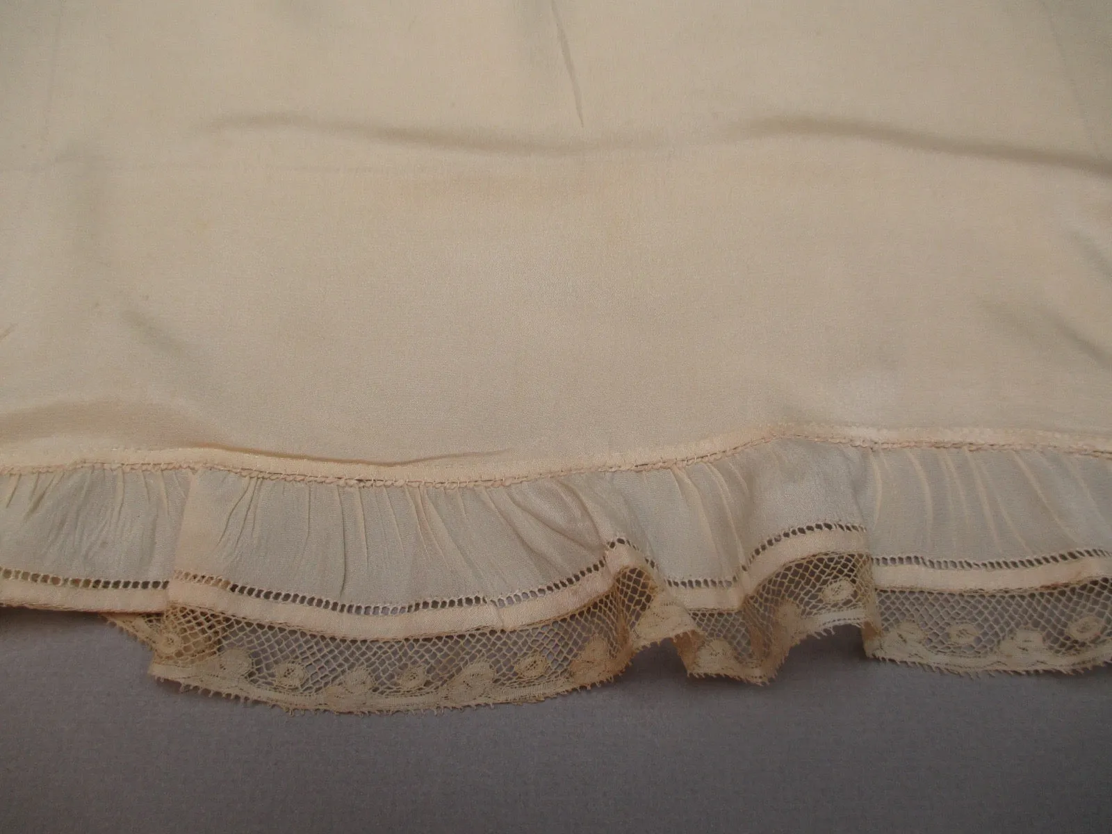 Antique Victorian Silk Pillow sham