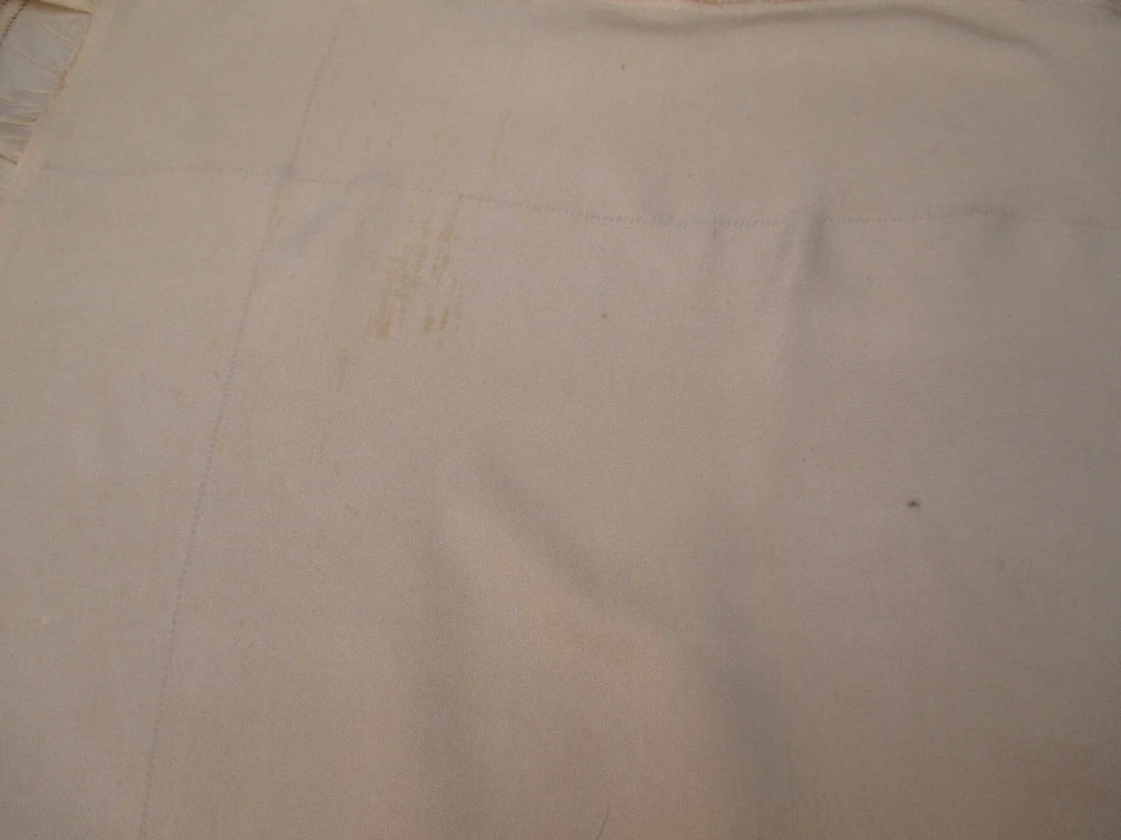 Antique Victorian Silk Pillow sham