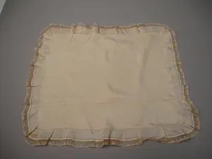 Antique Victorian Silk Pillow sham