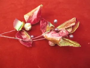 Antique Victorian Velvet Millinery flowers
