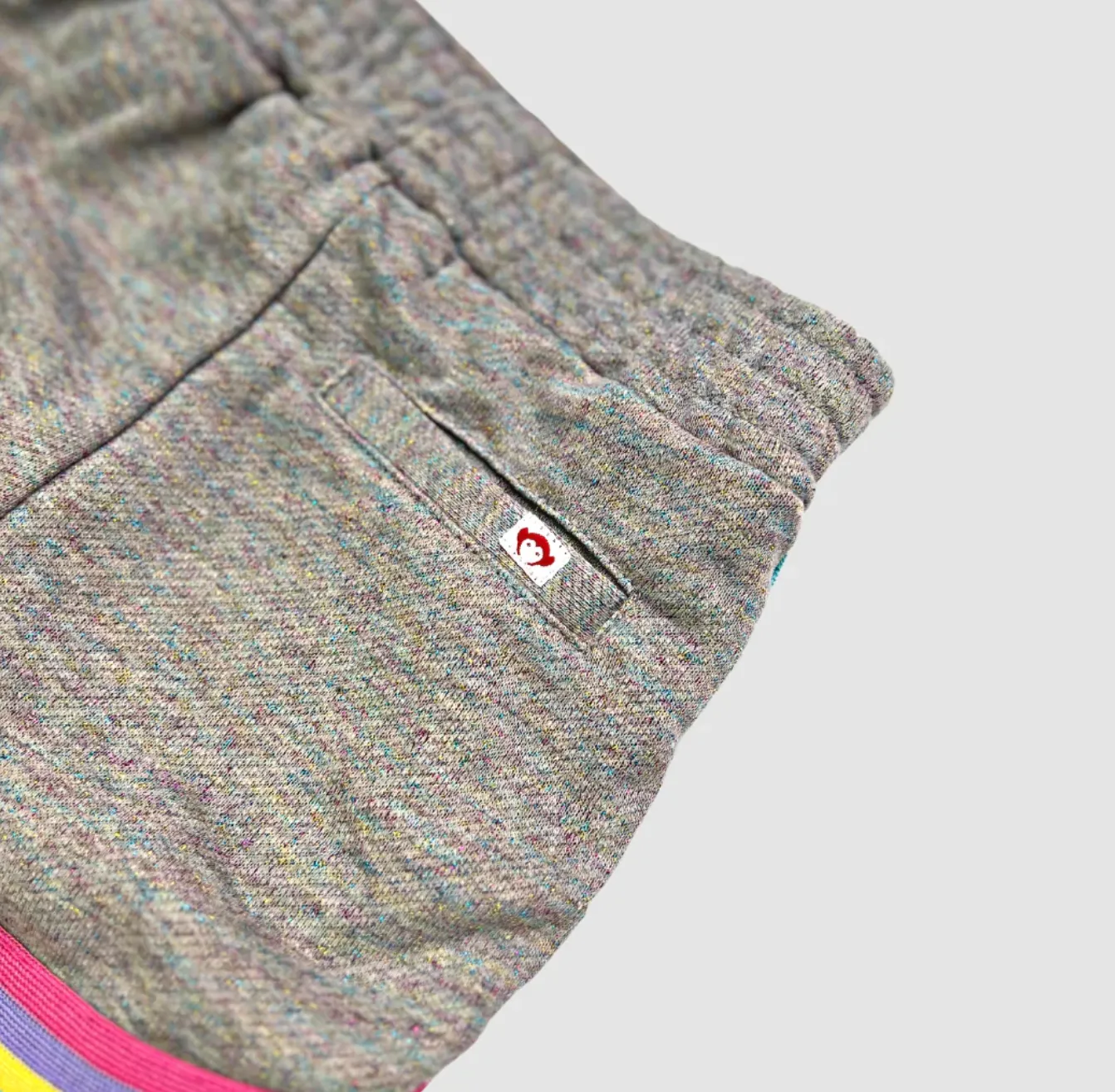 Appaman Lori Shorts Heather Grey Sparkle