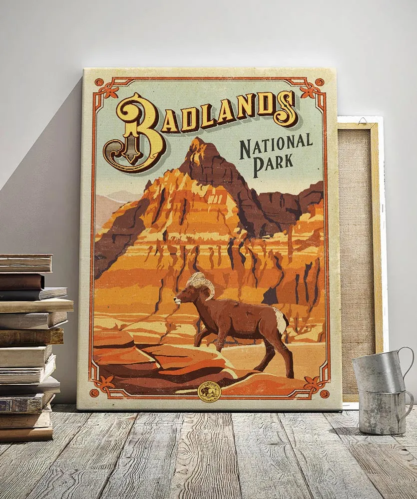 Badlands National Park Poster