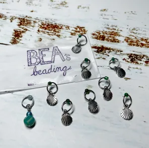 Bea's Beading Siesta Handmade Knitting Stitch Markers