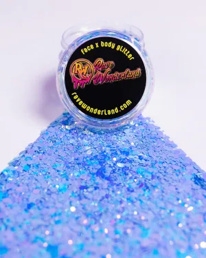 Blue Heavens Chunky Glitter