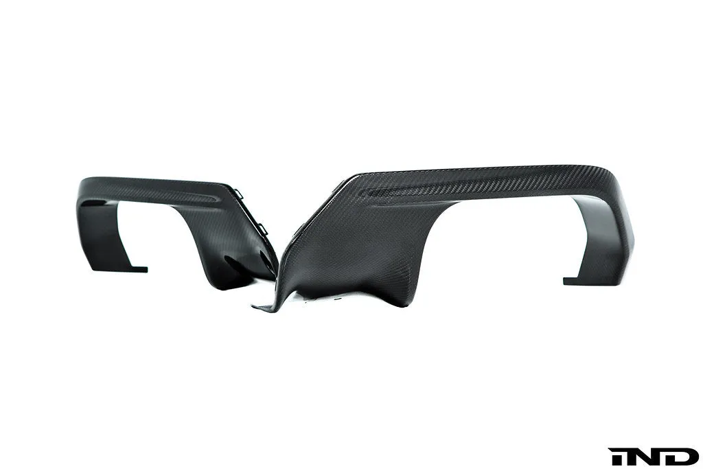 BMW M Performance F91 / F92 / F93 M8 Carbon Rear Exhaust Trim Set