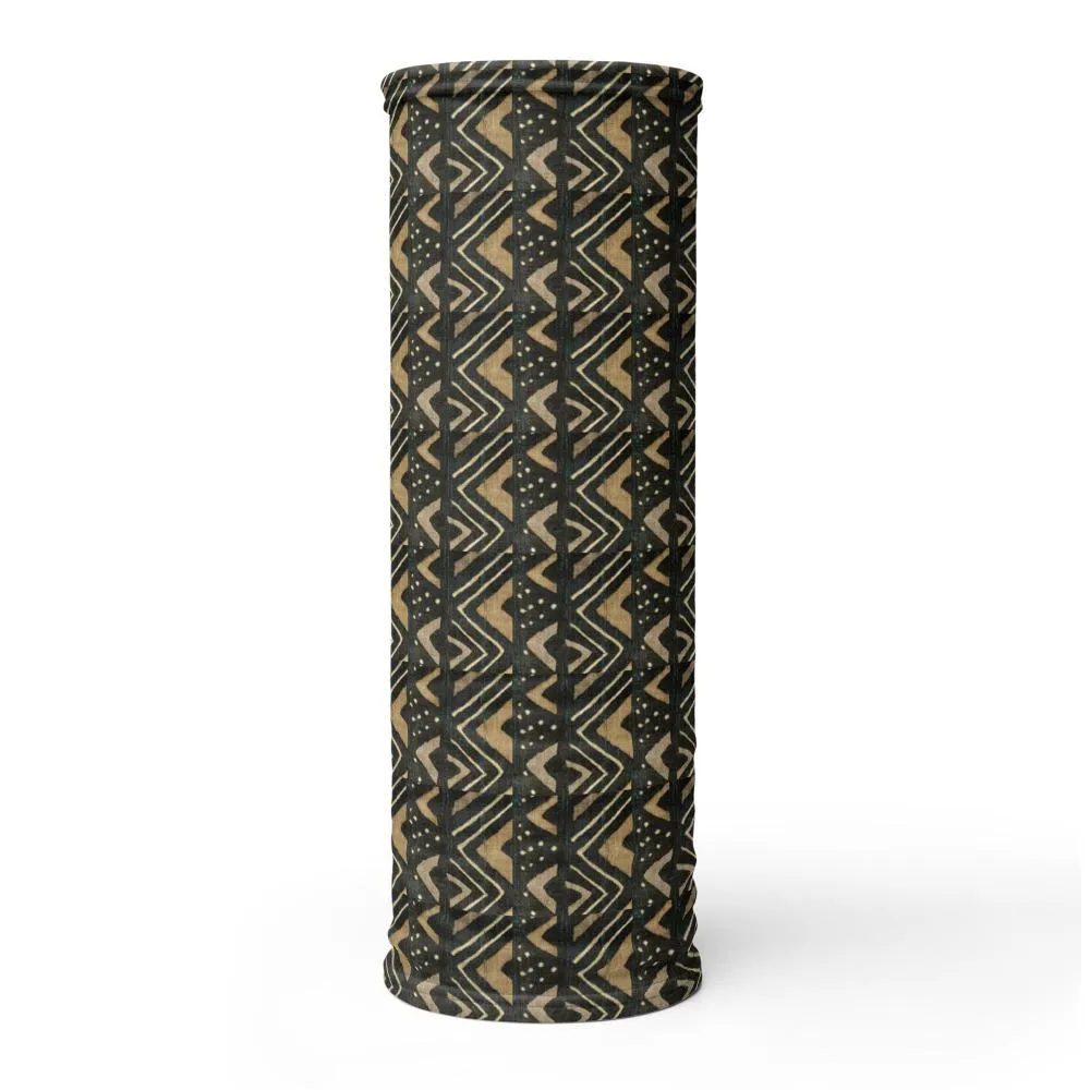 Bogolan African Print Neck Gaiter