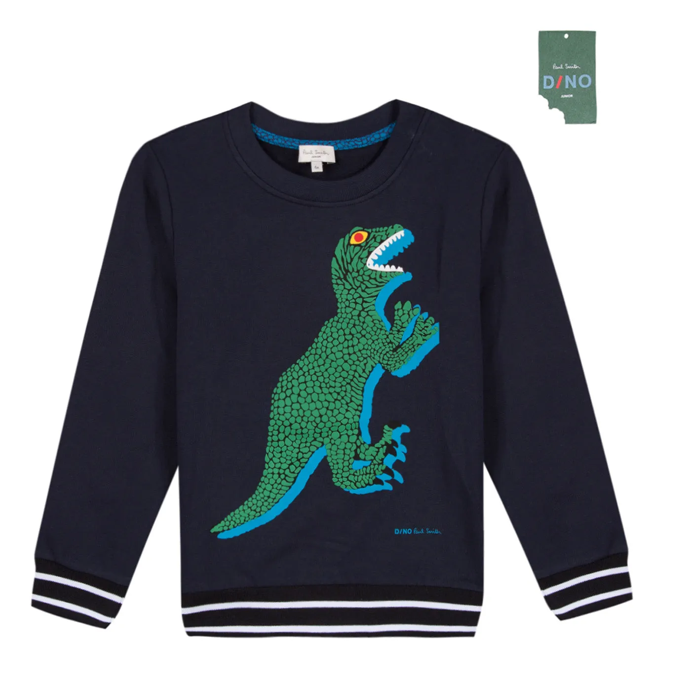 Boys Navy Dino Sweatshirt