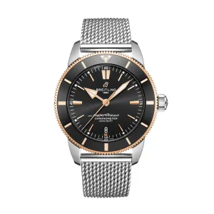 Breitling Superocean Heritage B20 Automatic Watch, 44mm Black Dial, UB2030121B1A1
