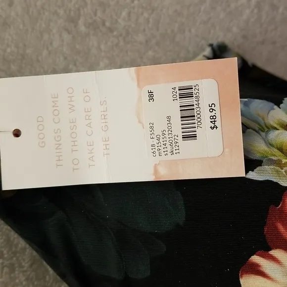 Cacique 38F No Wire Bra