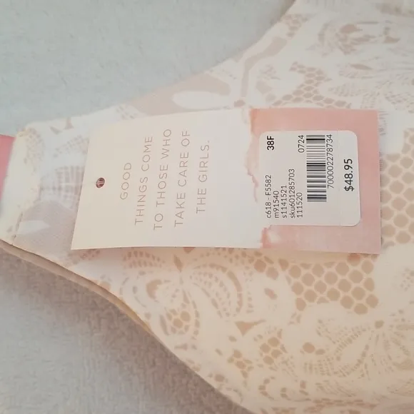 Cacique 38F No Wire Bra