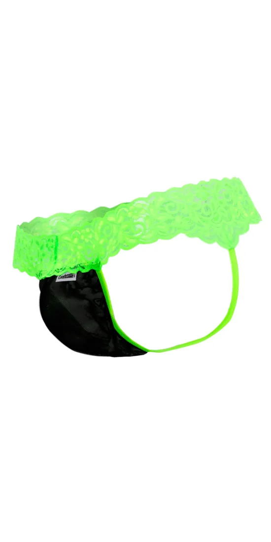 Candyman 99370x Alluring Thongs Hot Green