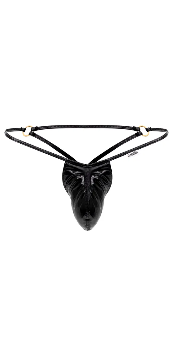 Candyman 99738 Gloss G-string Black