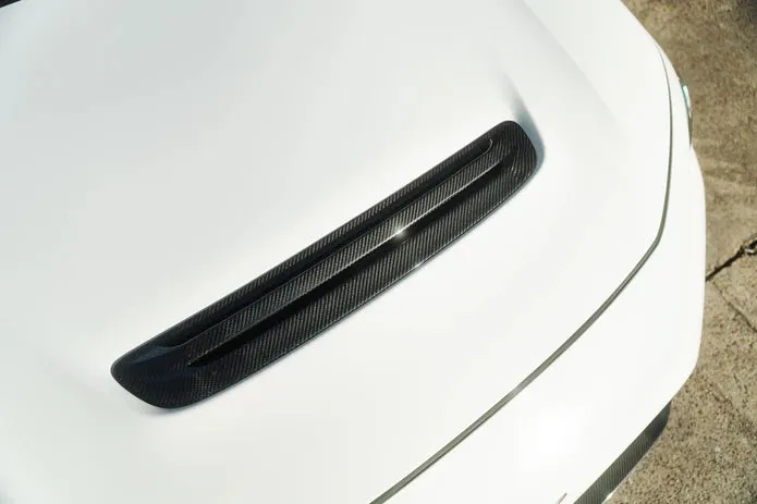 Carbon Fiber Engine Hood Duct Cover for 2023  Honda Civic Type R