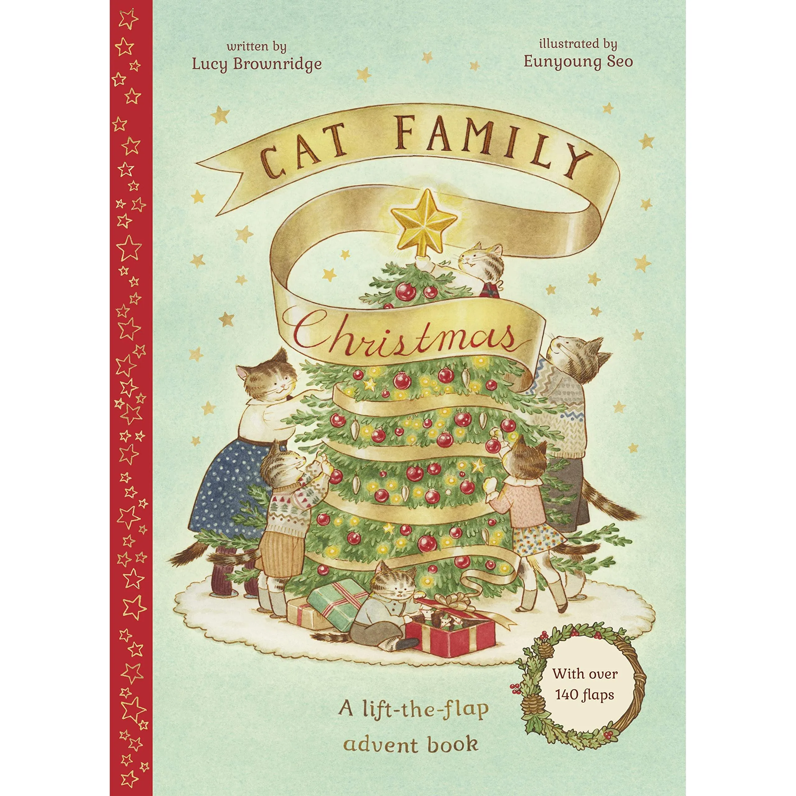 Cat Family Christmas: advent lift-the-flap book - Lucy Brownridge