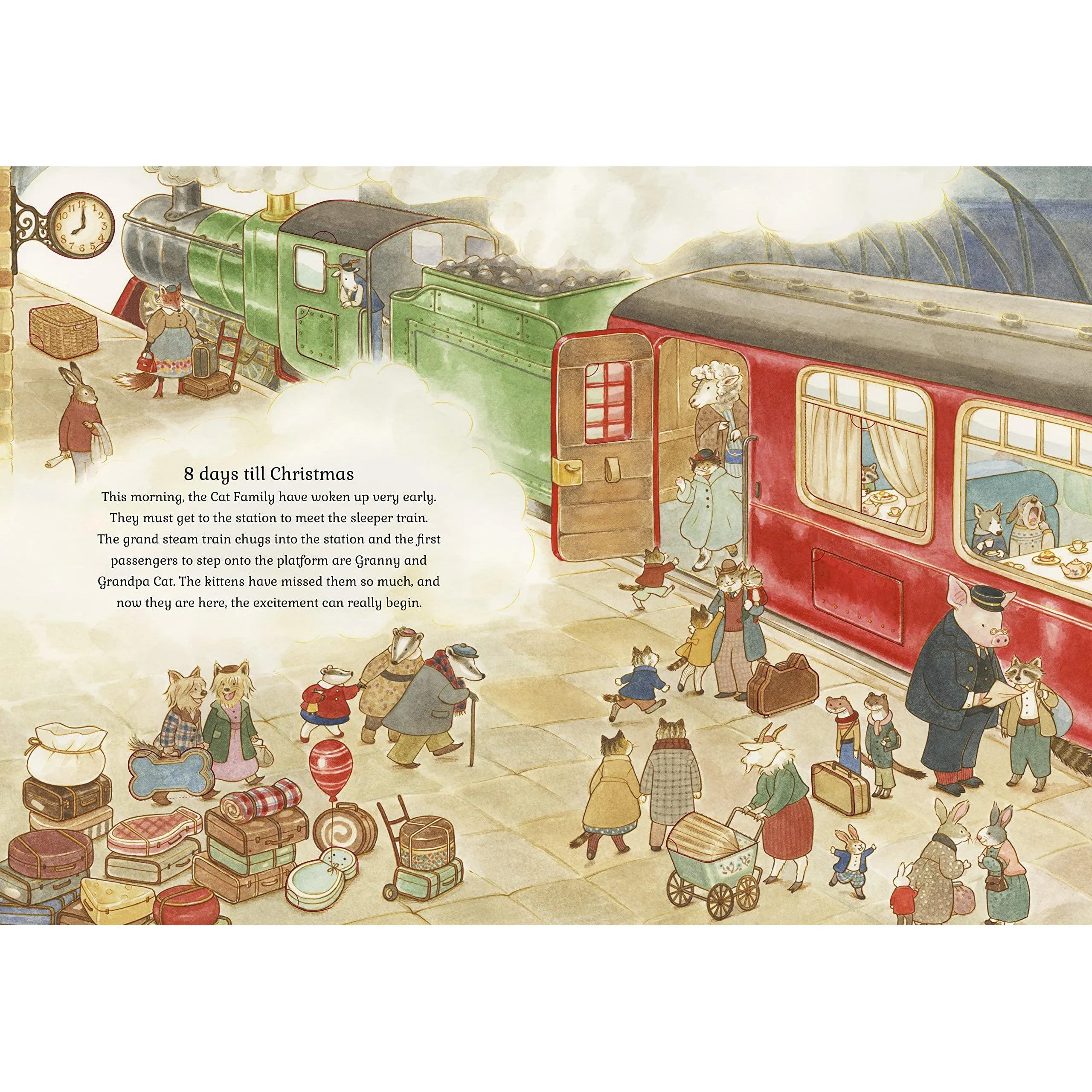 Cat Family Christmas: advent lift-the-flap book - Lucy Brownridge
