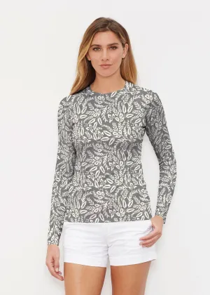 Chevron Vine (8017) ~ Long Sleeve Rash Guard
