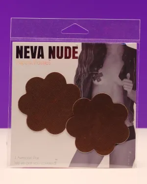 Chocolate Nude Petal Pasties