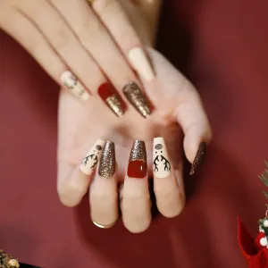 Christmas Coffin Blackgold French