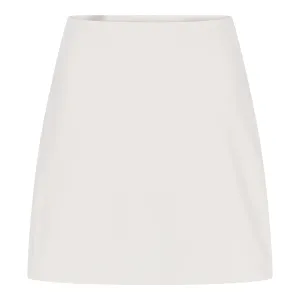 Compressive High-Rise Skort, Ivory