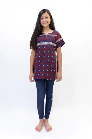 Cotton Shirt with Ethnic Print Designs