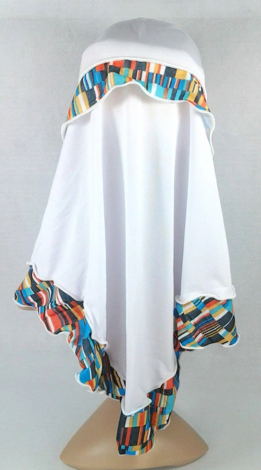 Crystal Hemp Kids Toddler Children Islamic Hijab Islamic Scarf Shawls -0102