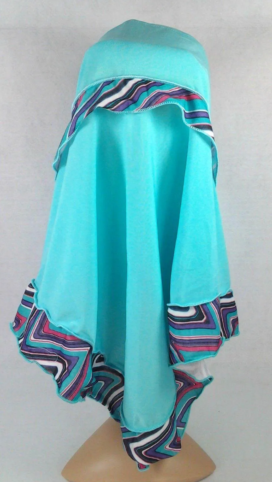 Crystal Hemp Kids Toddler Children Islamic Hijab Islamic Scarf Shawls -0102