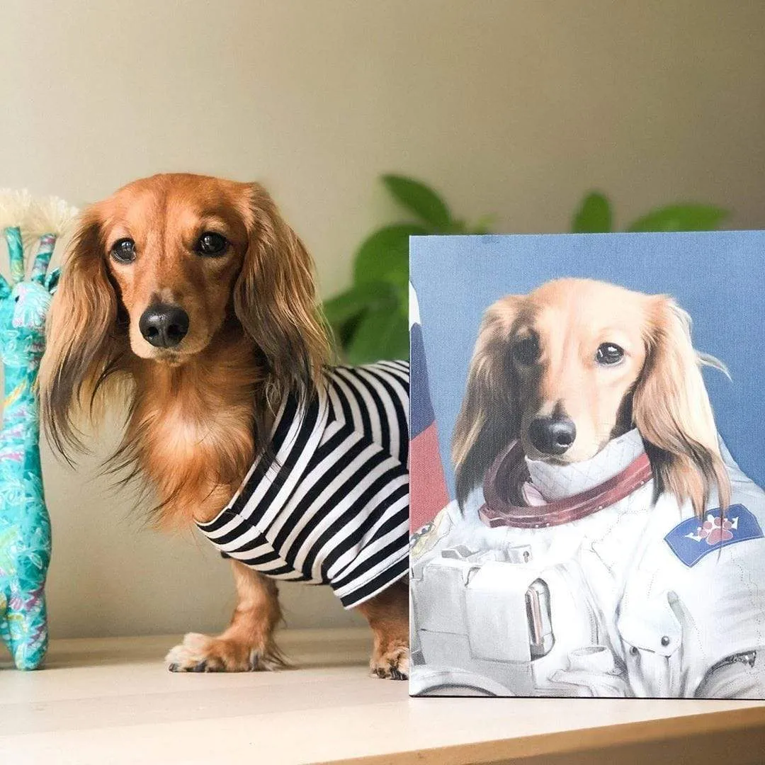 Custom Crown & Paw Portrait - One Pet