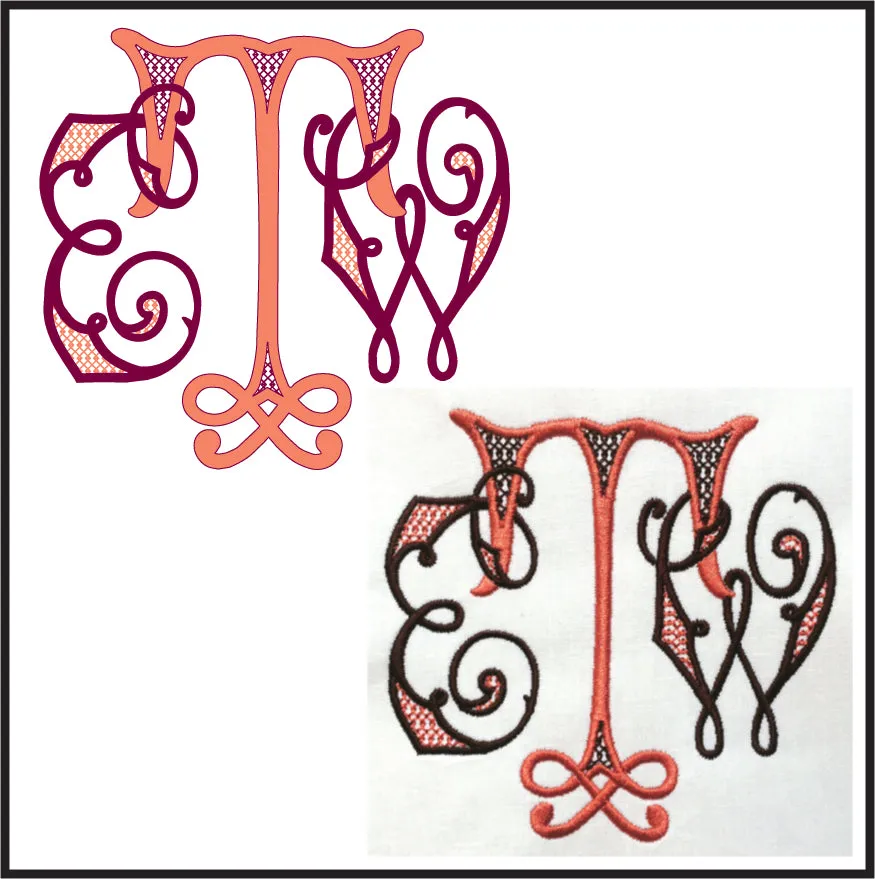 Custom Designed Monogram