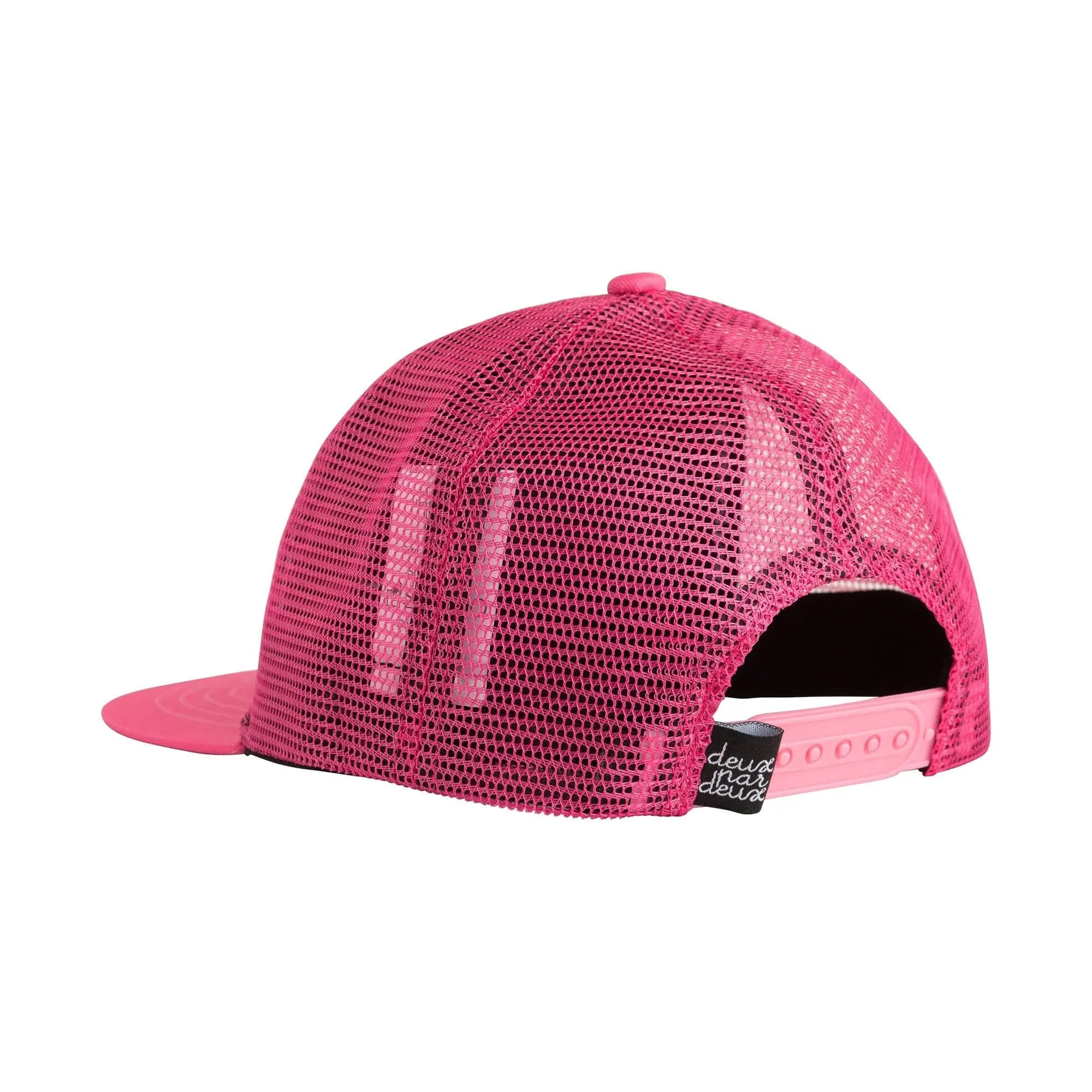 Deux Par Deux Printed Cap - Rainbow Butterfly