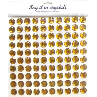 Diamantes Stickers Large - Gold