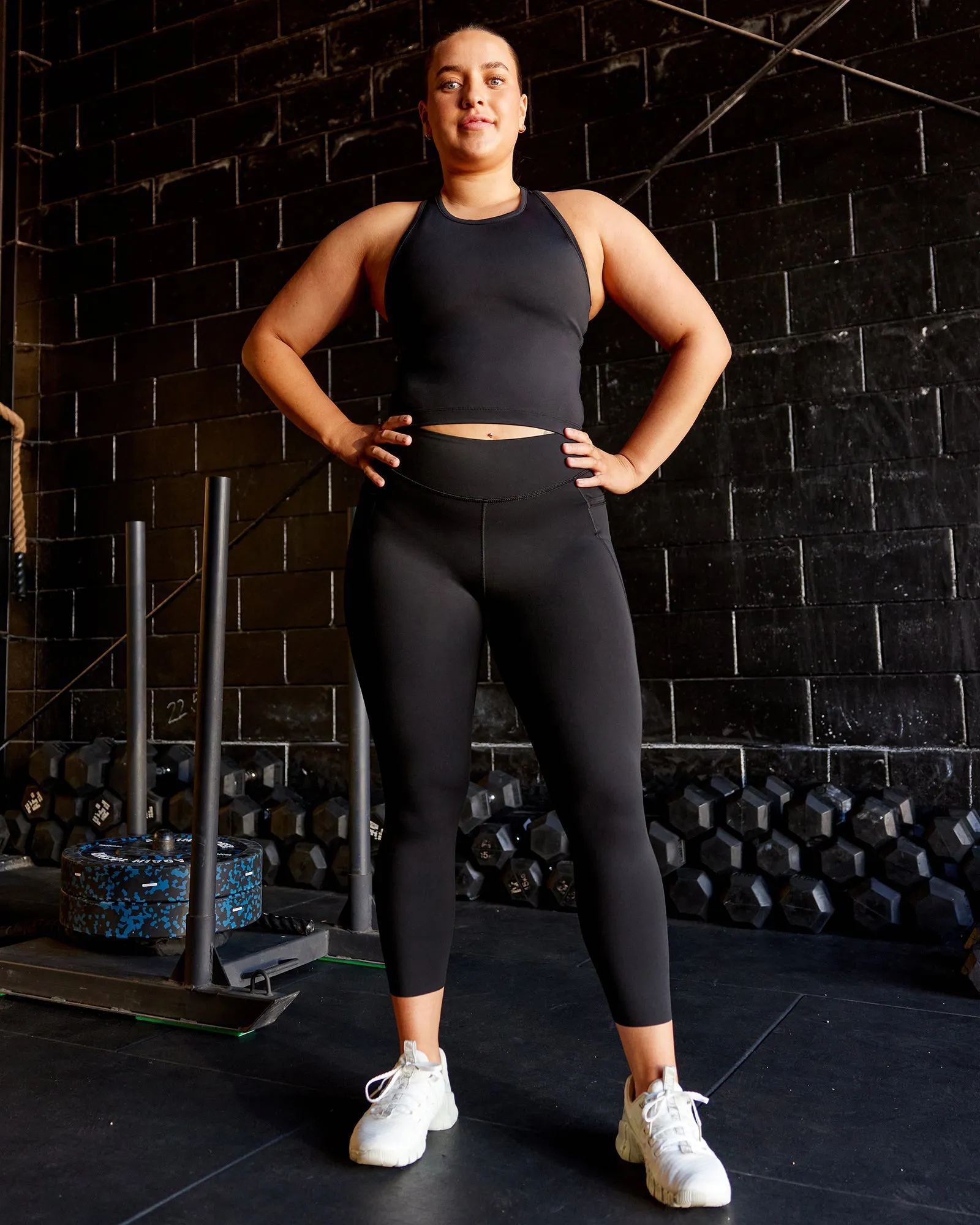 Elite 7/8 Length Legging - Black