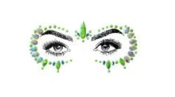 Emerald Queen Face Jewel